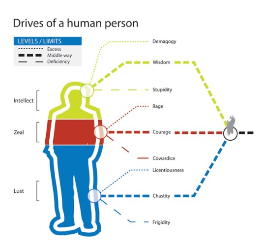 Drives of a human person
